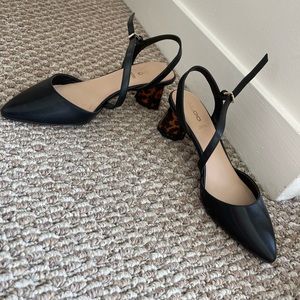 Aldo black work heels